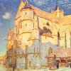 Alfred-Sisley-Kirche-von-Moret-2