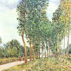 Alfred-Sisley-Ufer-der-Loing-bei-Moret