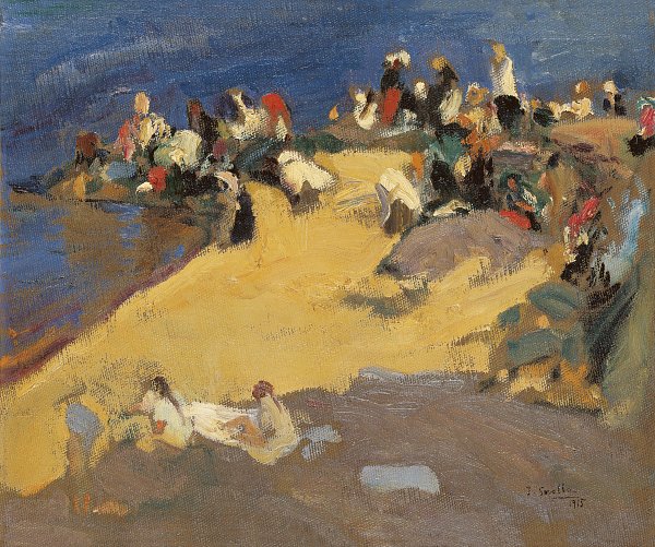 Joaquin Sorolla Lavanderas de Galicia Wandbild