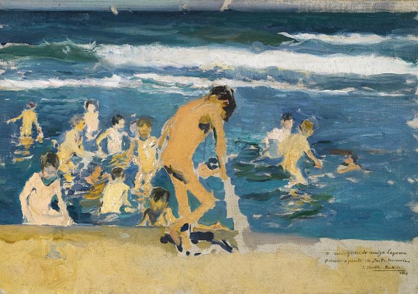 Joaquin Sorolla STUDY FOR SAD INHERITANCE Wandbild