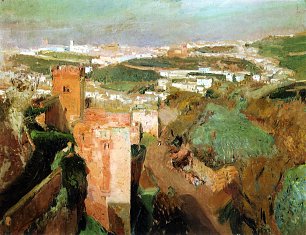 Joaquin Sorolla Torre de los Picos Wandbild