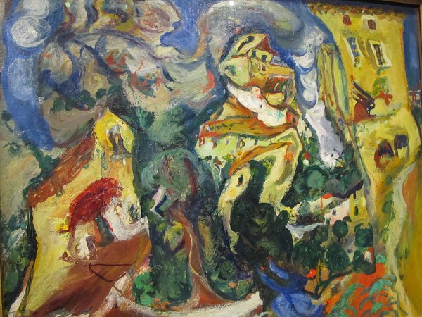 Chaim Soutine Le Village Wandbild