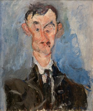 Chaim Soutine Portrait d homme emile Lejeune Wandbild