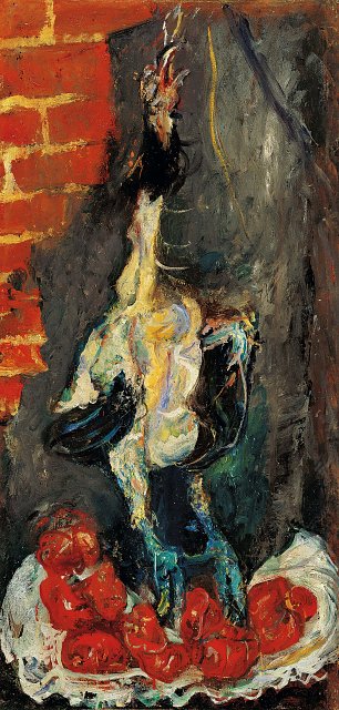 Chaim Soutine Poulet et tomates Wandbild