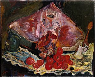 Chaim Soutine Stilll life with rayfish Wandbild