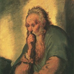 Carl-Spitzweg-Apostel-Paulus-nach-Rembrandt