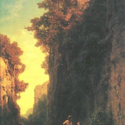 Carl-Spitzweg-Badende-Frauen-in-einer-Schlucht