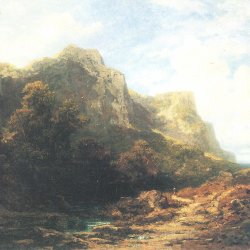 Carl-Spitzweg-Bayerische-Gebirgslandschaft