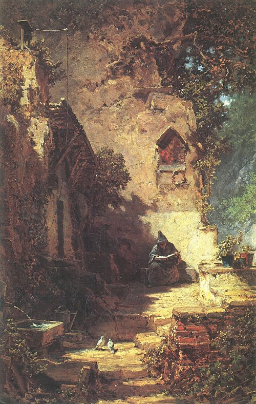 Carl Spitzweg Der Einsiedler Wandbild