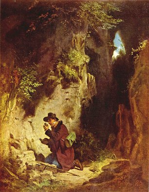 Carl Spitzweg Der Geologe Wandbild