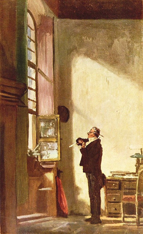 Carl Spitzweg Der Schreiber Wandbild