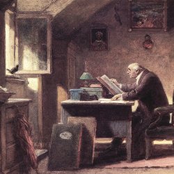 Carl-Spitzweg-Ein-Besuch