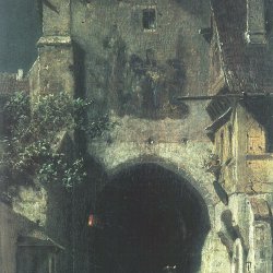 Carl-Spitzweg-Gaehnende-Schildwache-Gaehnender-Posten