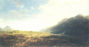 Carl Spitzweg Hochgebirgstal Wandbild