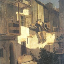 Carl-Spitzweg-Staendchen-im-Mondschein