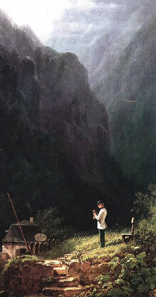 Carl Spitzweg Zollwache Wandbild