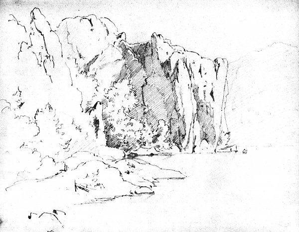 Carl Spitzweg Landschaftsausschnitt 2 Wandbild