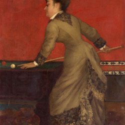Alfred-Stevens-Elegantes-Billiardspiel