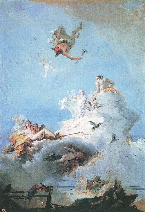 Tiepolo Triumph der Venus Wandbild