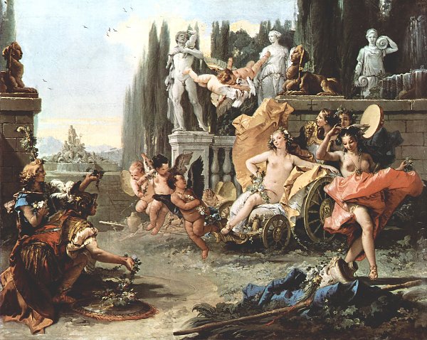 Tiepolo Triumphzug der Flora Wandbild
