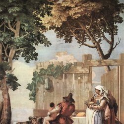 Tiepolo-Villa-Valmarana-Bauernfamilie-beim-Mahl