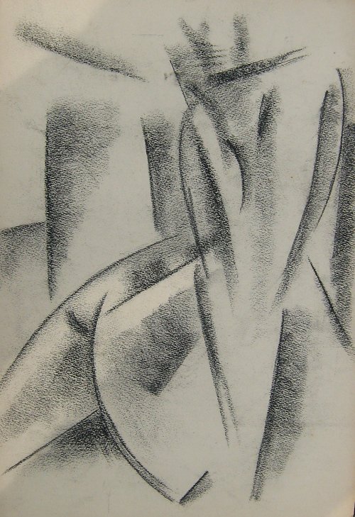 Lajos Tihanyi Crayon on paiper Wandbild