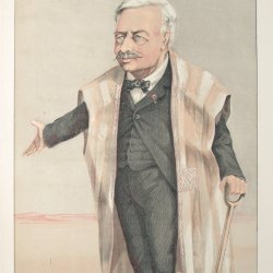 James-Tissot-Caricature-of-Le-Viscomte-de-Lesseps