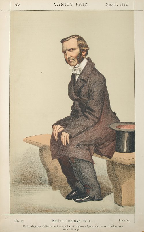 James Tissot Caricature of The Rev Frederick Temple DD Wandbild