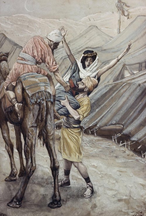 James Tissot Dinah Wandbild