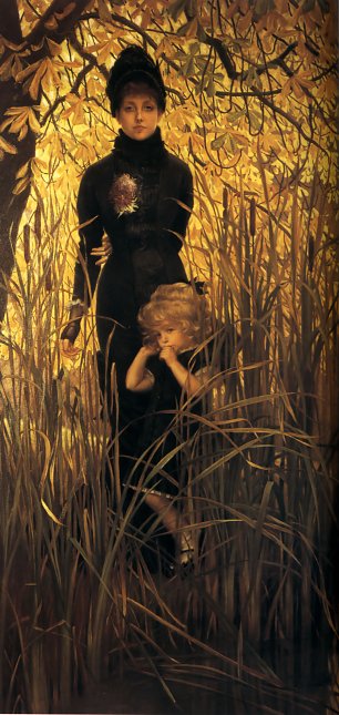 James Tissot Orphan Wandbild