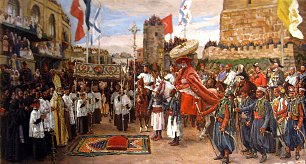 James Tissot Pape a Jerusalem Wandbild