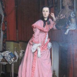 James-Tissot-Portrait-of-the-Marquise-de-Miramon-nee-Therese-Feuillant