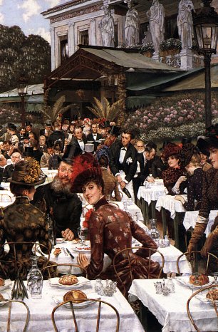 James Tissot The Artist's Wives Wandbild