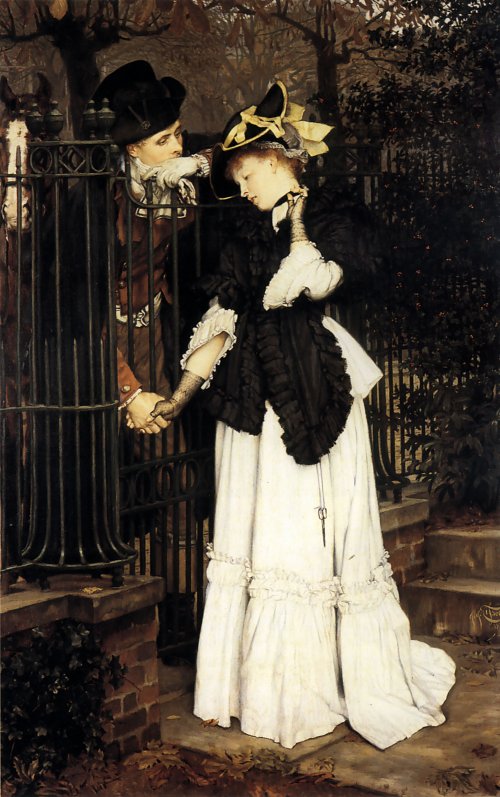 James Tissot The Farewell Wandbild