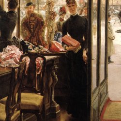 James-Tissot-The-Shop-Girl