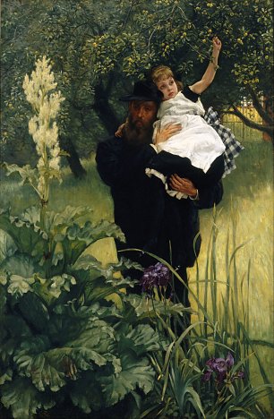 James Tissot The Widower Wandbild