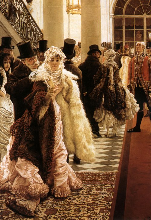 James Tissot The Woman of Fashion Wandbild