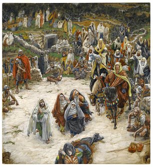 James Tissot What Our Lord Saw from the Cross Wandbild