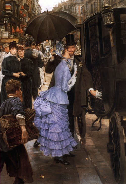 James Tissot bridesmaid Wandbild