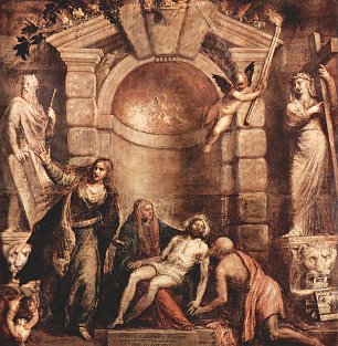 Tizian Pieta Wandbild