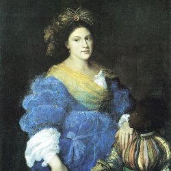 Tizian-Portrait-der-Laura-Dianti