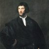 Tizian-Portrait-eines-jungen-Mannes-mit-der-Hand-am-Guertel