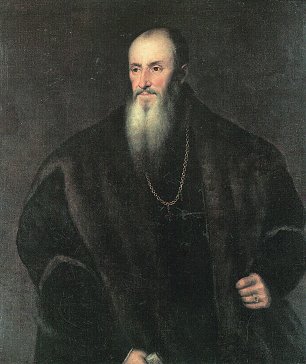 Tizian Portrait von Nicolas Perrenot von Granvelle Wandbild