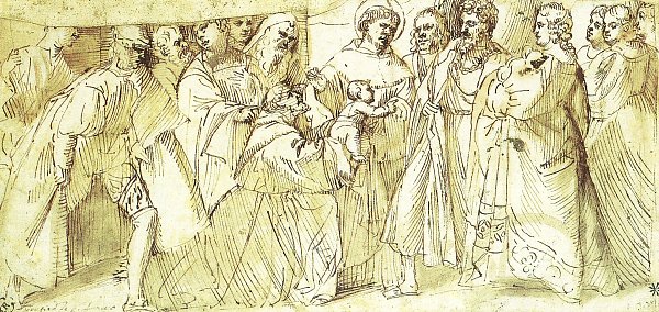 Tizian Das Wunder des Hl Antonius von Padua