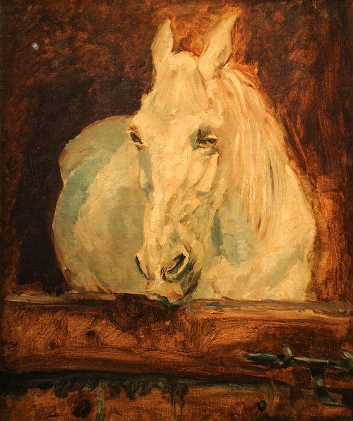 Henri de Toulouse Lautrec_Der Schmimmel Gazelle Wandbild