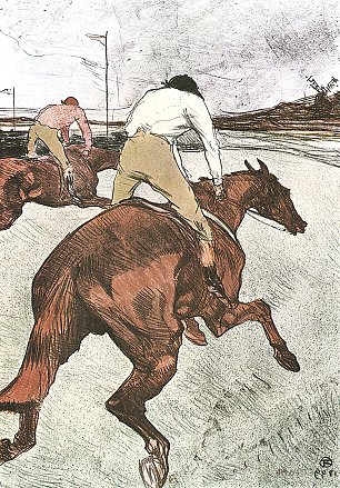 Toulouse Lautrec Der Jockey Wandbild