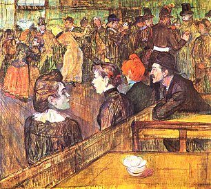 Toulouse Lautrec Im Moulin de la Galette Wandbild