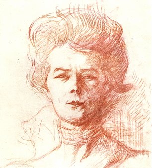 Toulouse Lautrec Portrait der Jane Avril Wandbild