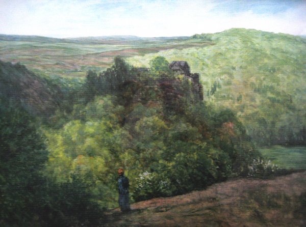 Wilhelm Truebner Schoeneck im Mai Wandbild