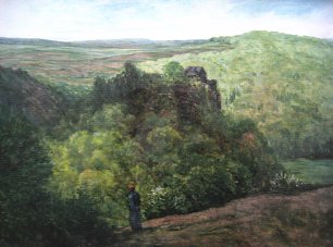 Wilhelm Truebner Schoeneck im Mai Wandbild
